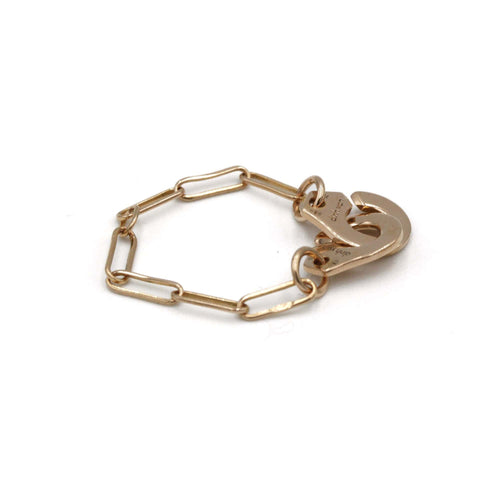 Bague 53 DINH VAN - Bague Menottes R7 58 Facettes 240307R