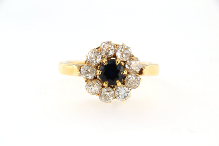 Bague 52 Bague Marguerite Saphir 58 Facettes 4172l