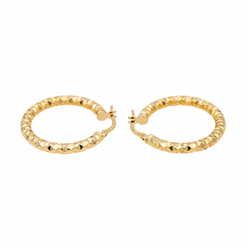 Boucles d'oreilles Boucles d'oreilles Créoles Or jaune 58 Facettes 3824439CN