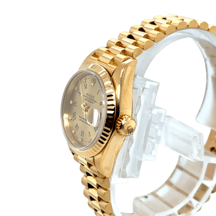 Rolex - Reloj de mujer con fecha justa - Oro amarillo