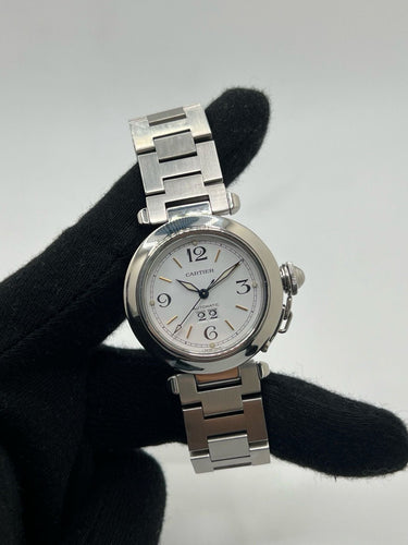 Montre Cartier Pasha C 2475 58 Facettes