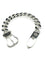 Bracelet HERMES. Collection "Boucle sellier", bracelet argent 800 GM 58 Facettes