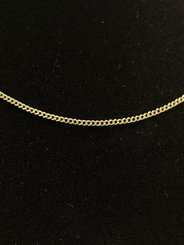 Collier Chaine maille gourmette or jaune 58 Facettes LP192/8