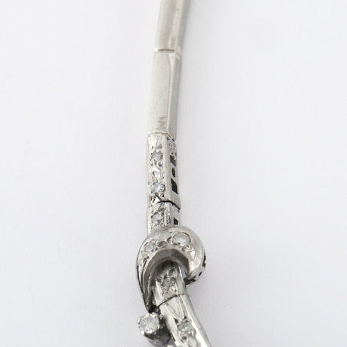 Collier Collier Diamants Art Déco 58 Facettes