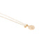 Collier Ginette NY Collier Pendentif Mini Ever Disc & Diam on Chain Or rose Diamant 58 Facettes 2682447CN