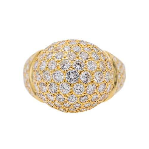 Bague 55 Bague Cocktail Or jaune Diamant 58 Facettes 3501279CN
