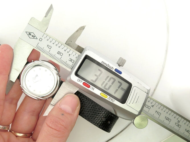 Montre montre POIRAY rive droite 81540 31mm acier quartz + bracelet 58 Facettes 271816