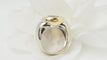 Bague 52.5 Bague ou citrine bicolore 58 Facettes 32557