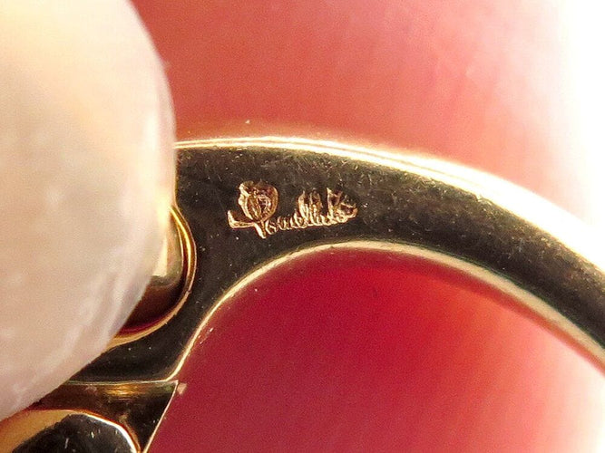 Boucles d'oreilles boucles d'oreilles POMELLATO es gouttes or jaune 18k 13gr s 58 Facettes 268882