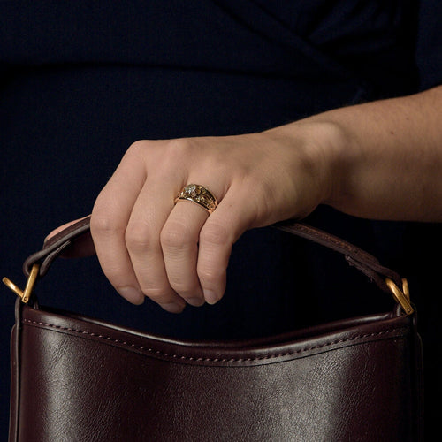 Bague 51 Bague en or jaune et diamant 58 Facettes DIE1633