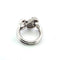 Bague 50 Bague en or blanc et diamants 0,70 ct G VS 58 Facettes