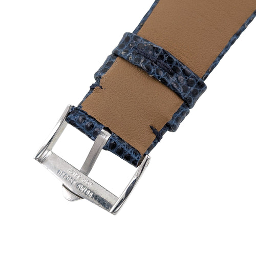 Montre Jaeger-LeCoultre Vogue 9120 42 Blue Dial Rectangular Waved Case Circa 1970 58 Facettes