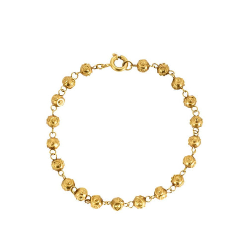 Pulseira em ouro amarelo 