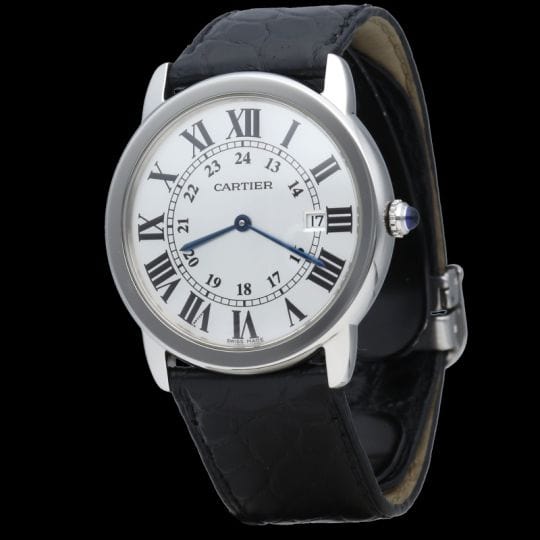 Montre Cartier Montre Ronde Solo De Cartier 58 Facettes MT40108