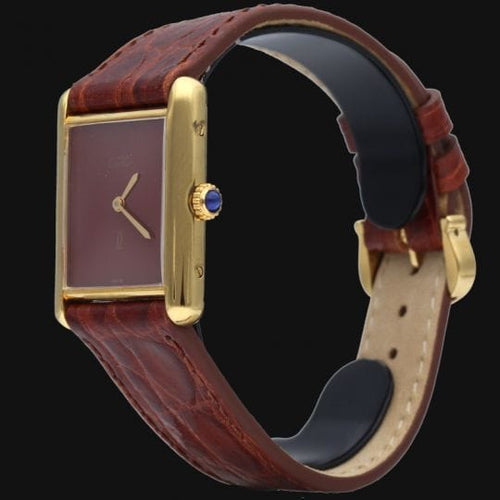 Montre Cartier Montre Tank Vermeil 58 Facettes MT42245