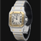 Montre Cartier Montre Santos De Cartier Galbee Pm 58 Facettes MT41459
