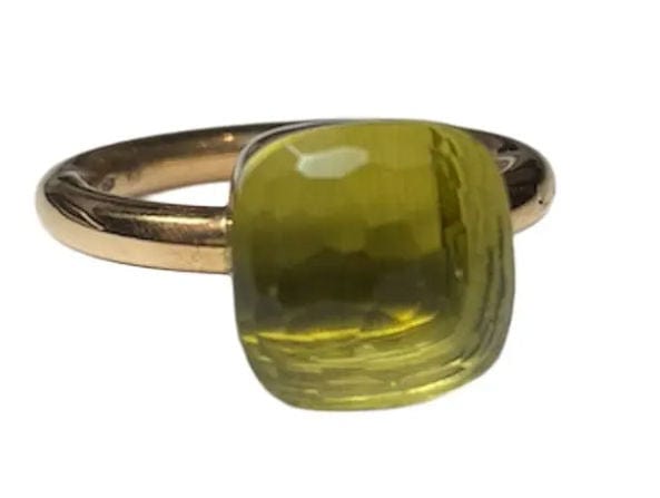 Bague 52 POMELLATO - Bague NUDO ou rose et quartz 58 Facettes NUDO