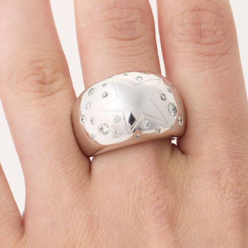 Bague 54 Bague jonc diamants 58 Facettes