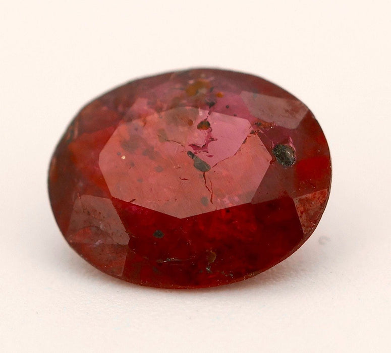 Gemstone Rubis non chauffé 0.68cts certificat ALGT 58 Facettes