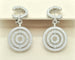 Boucles d'oreilles Boucles d'oreilles Bulgari de la collection Astrale, en or et diamants 58 Facettes 12915