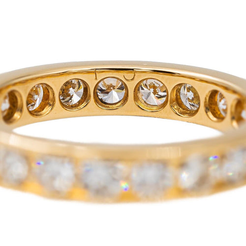 Bague 54 Bague Alliance Or jaune Diamant 58 Facettes 2899056CN