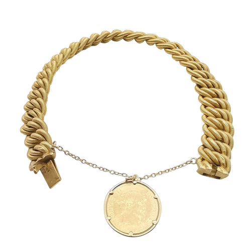 Bracelet Bracelet or jaune (circa 1860) 58 Facettes