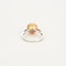 Bague 52 Bague or blanc perle Gold avec diamants 58 Facettes 519274