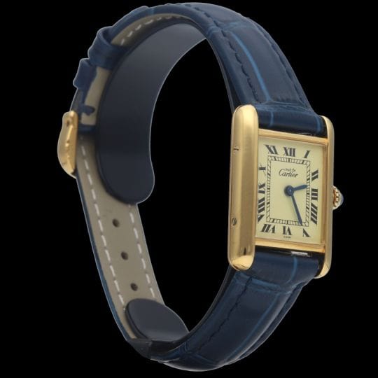 Montre Cartier Montre Tank Vermeil 58 Facettes MT40920