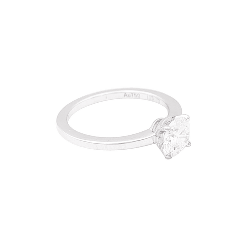 Bague 50 Bague MESSIKA, "Emotion", diamant, or blanc. 58 Facettes 34543