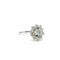 Bague Bague Marguerite Or Blanc Diamants 58 Facettes 1.0000304/2