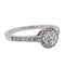 Bague 53 Bague Solitaire Or blanc Diamant 58 Facettes 578820RV
