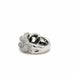 Bague 54 Bague Maillon Or blanc et Diamants 58 Facettes 1.0000303/1