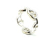 Bague 51 HERMES. Collection "Chaine d'ancre enchainée", bague argent 58 Facettes