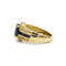 Bague 52 Bague - Or jaune saphirs et diamants 58 Facettes 1029