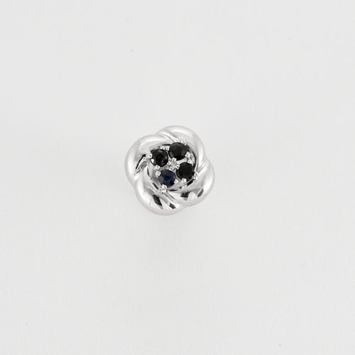 Boucles d'oreilles Boucles d'oreilles or blanc saphirs 58 Facettes LP1071/16