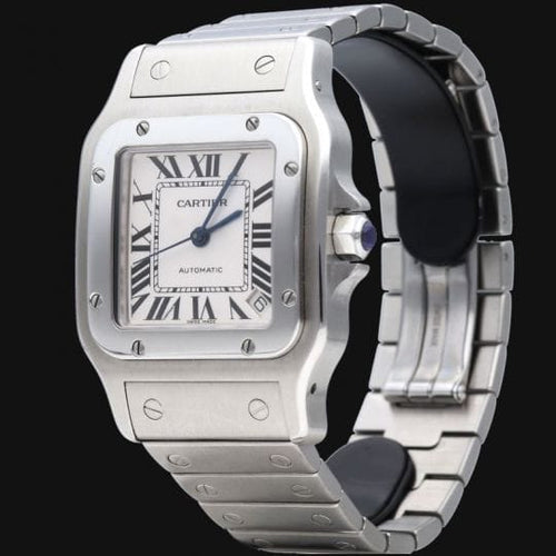 Montre Cartier Montre Santos Galbée Xl 58 Facettes MT44433