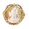 Broche Mythe intemporel en or victorien : la broche du taureau Farnèse 58 Facettes 23271-0317