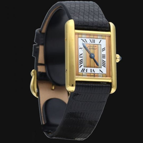 Montre Cartier Montre Tank Vermeil 58 Facettes MT42212