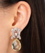 Boucles d'oreilles Boucle d'oreilles Art Déco or gris et diamants 58 Facettes