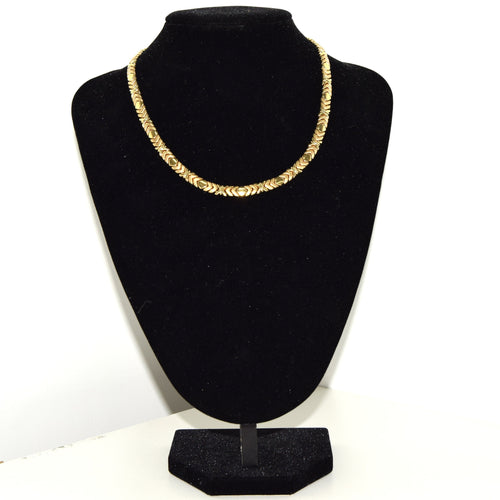 Vintage ketting van geelgoud 