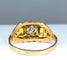 Bague 54 Bague en or jaune et diamants 58 Facettes AB311