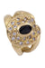 Bague 54 BAGUE MODERNE SAPHIR ET DIAMANTS 58 Facettes 089221