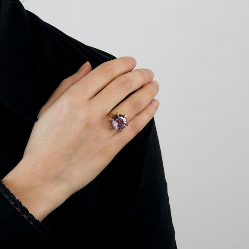 Bague Bague cocktail avec améthyste 58 Facettes 240140