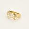 Bague 53 Bague en Or Jaune et Diamants 58 Facettes B240786