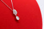 Pendentif Pendentif platine diamants vers 1925 58 Facettes 240658