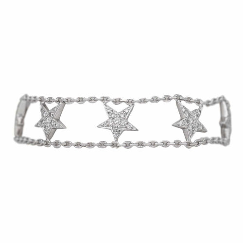 Bracelet Bracelet Or blanc Diamant 58 Facettes 4673468RV