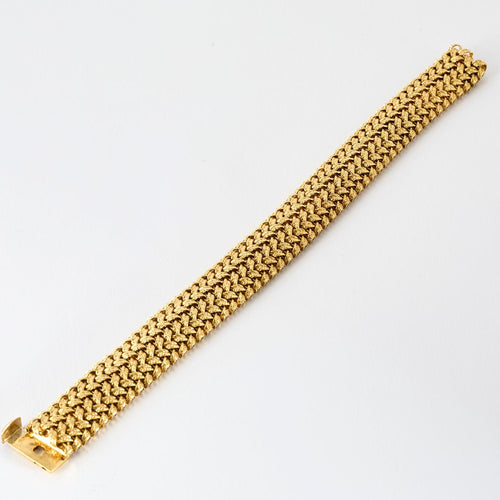 Bracelet Bracelet articulé en or jaune 58 Facettes SEN1995