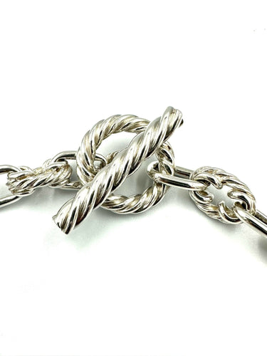 Collier HERMES. Rare collier argent vintage 58 Facettes