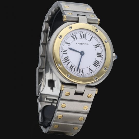 Montre Cartier Montre Santos Ronde 58 Facettes MT40296