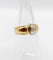 Bague 49 Bague jonc vintage or jaune 18k aigue marine de 0,70 carats 58 Facettes A06182